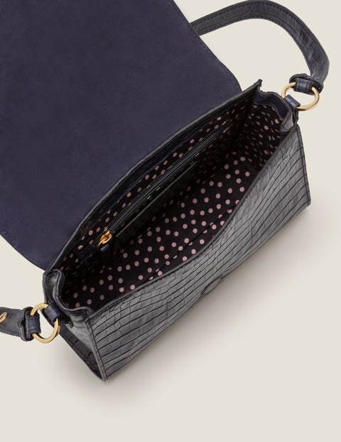 Stamford Multiway Bag - Navy Croc Stamford Multiway Bag - Navy Croc