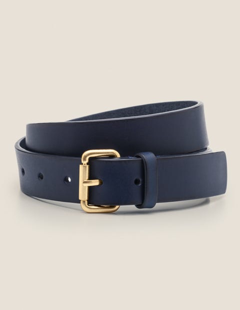 Classic Buckle Belt - Navy Classic Buckle Belt - Navy