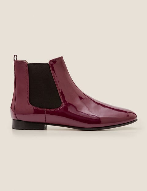 Leaton Chelsea Boots - Ruby Ring Patent Leaton Chelsea Boots - Ruby Ring Patent