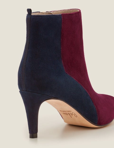 Bracknell Ankle Boots - Ruby Ring/Navy Bracknell Ankle Boots - Ruby Ring/Navy