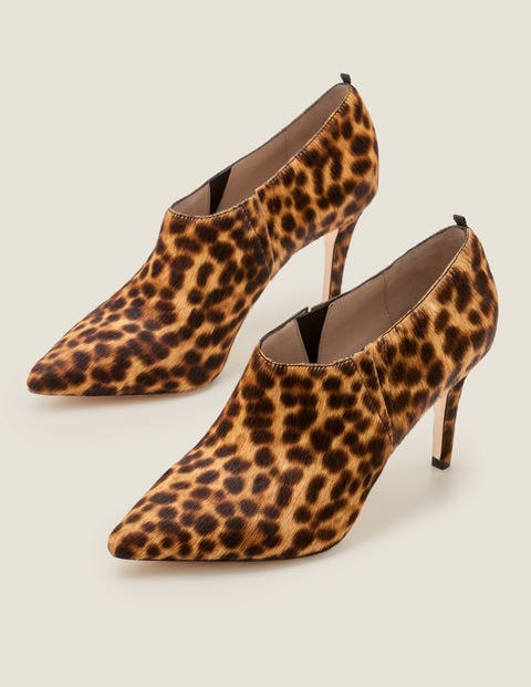 Chaussures Façon Bottines Heswall - Motif léopard fauve Chaussures Façon Bottines Heswall - Motif léopard fauve