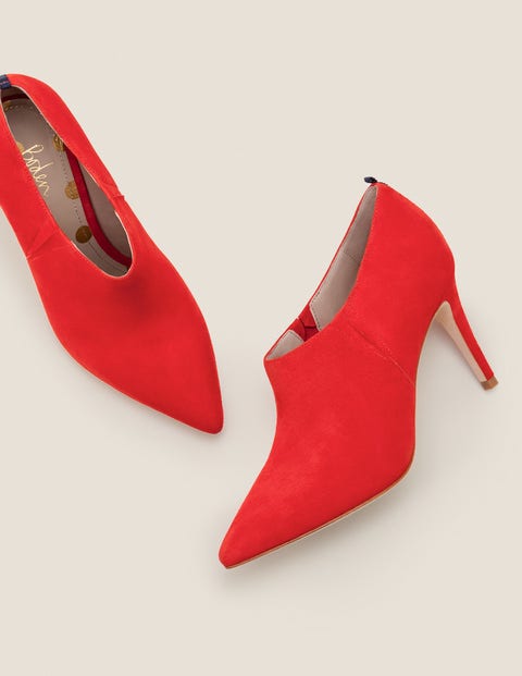 Heswall Shoe Boots - Post Box Red Heswall Shoe Boots - Post Box Red