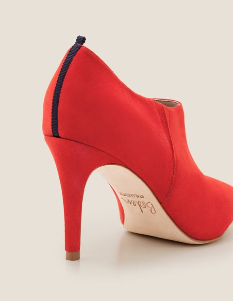 Heswall Shoe Boots - Post Box Red Heswall Shoe Boots - Post Box Red
