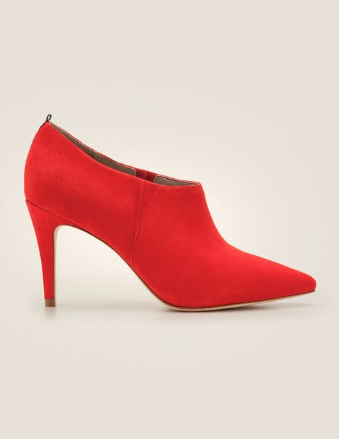 Heswall Shoe Boots - Post Box Red Heswall Shoe Boots - Post Box Red