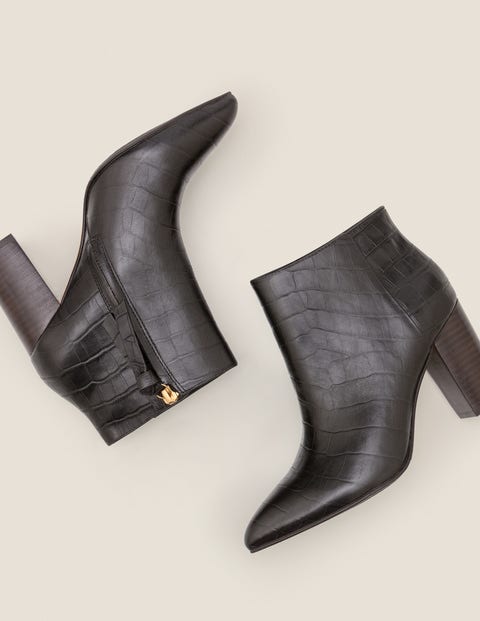 boden black ankle boots