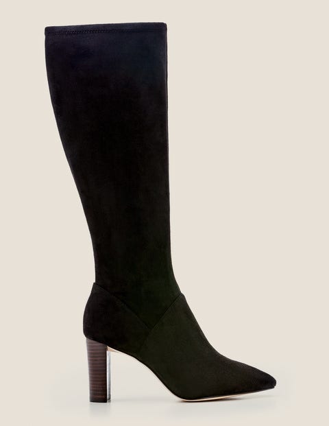 boden black suede boots