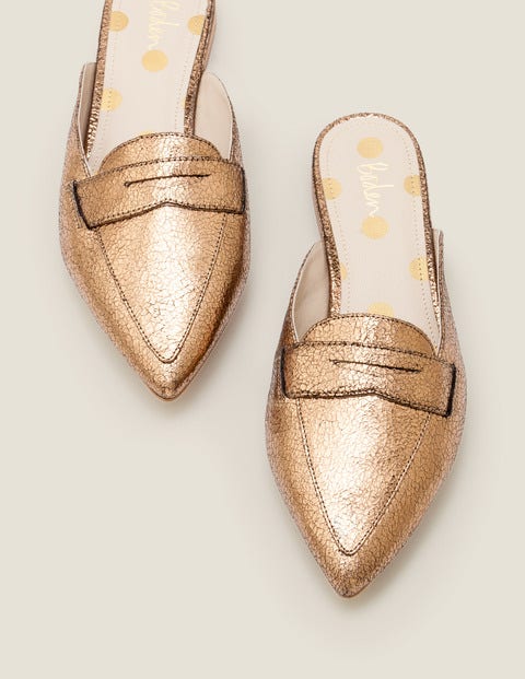 Sarah Mules - Bronze Metallic Sarah Mules - Bronze Metallic