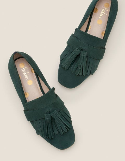 Tess Flats - Woodland Green Tess Flats - Woodland Green