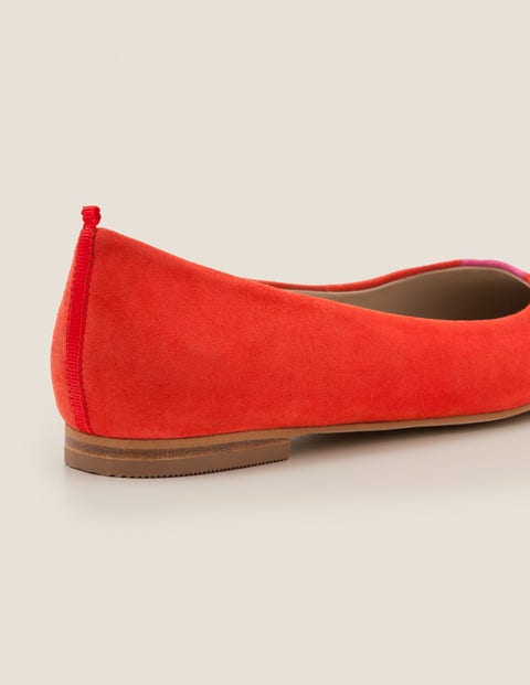 Chaussures Plates Frieda - Rouge boîte aux lettres/rose festif Chaussures Plates Frieda - Rouge boîte aux lettres/rose festif