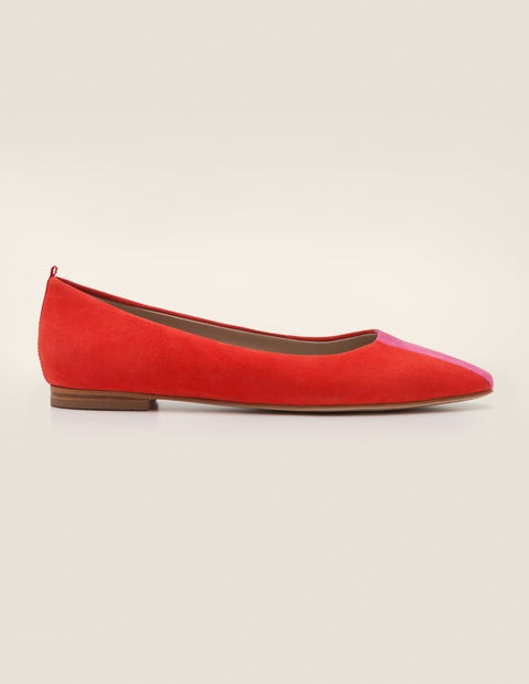Chaussures Plates Frieda - Rouge boîte aux lettres/rose festif Chaussures Plates Frieda - Rouge boîte aux lettres/rose festif