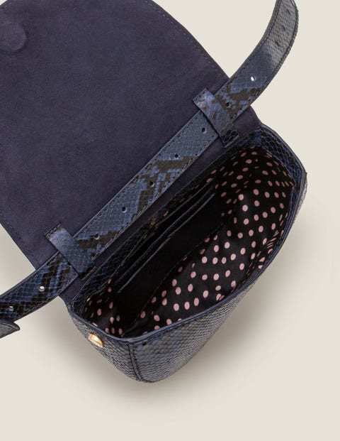 Brecon Gürteltasche - Navy, Schlangenmuster Brecon Gürteltasche - Navy, Schlangenmuster