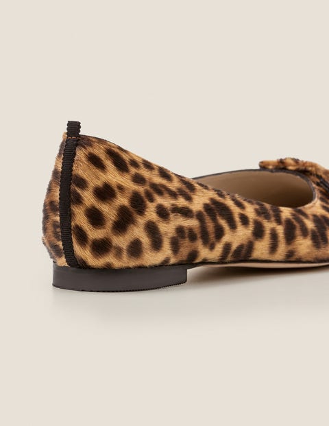 Chaussures Plates Renee - Motif léopard fauve Chaussures Plates Renee - Motif léopard fauve
