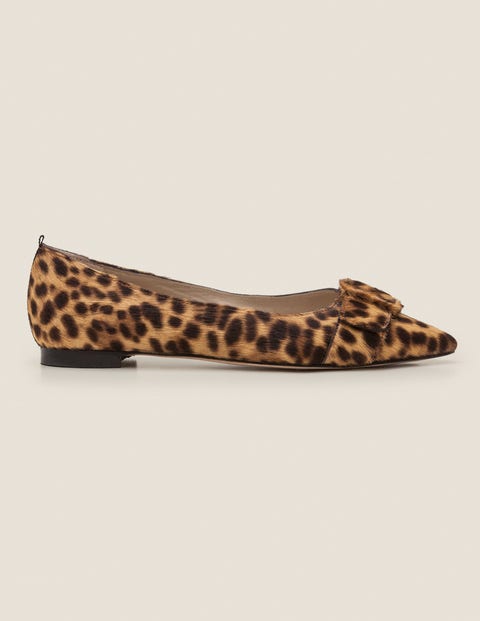 Chaussures Plates Renee - Motif léopard fauve Chaussures Plates Renee - Motif léopard fauve