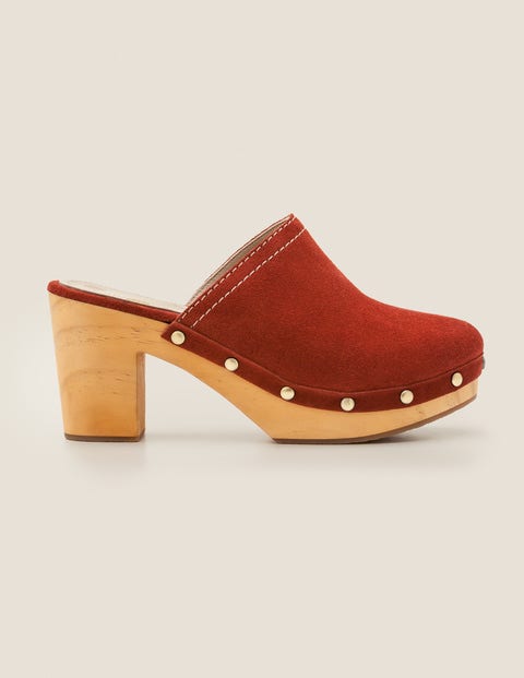 Claudette Clogs - Conker Claudette Clogs - Conker
