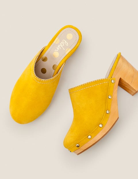 Claudette Clogs - Saffron Claudette Clogs - Saffron
