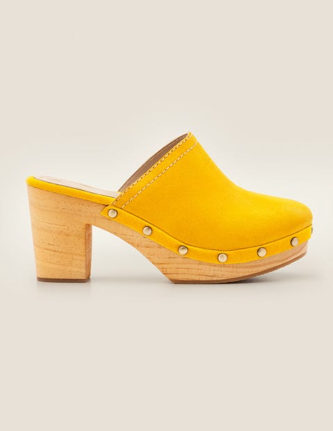 Claudette Clogs - Saffron Claudette Clogs - Saffron