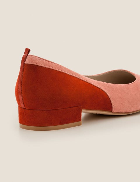 Cathy Low Heels - Dusky Rose/Conker Cathy Low Heels - Dusky Rose/Conker