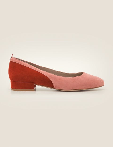 Cathy Low Heels - Dusky Rose/Conker Cathy Low Heels - Dusky Rose/Conker