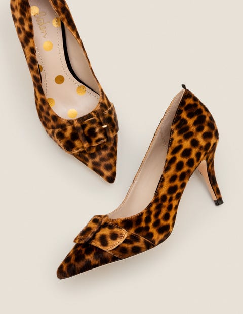 Renee Mid Heels - Tan Leopard Renee Mid Heels - Tan Leopard
