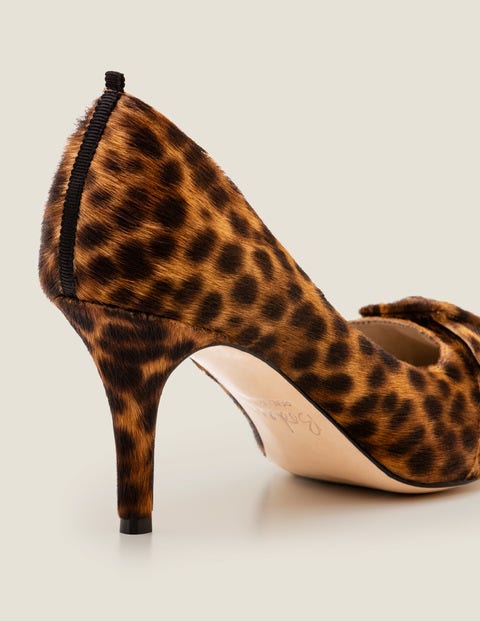 Renee Mid Heels - Tan Leopard Renee Mid Heels - Tan Leopard