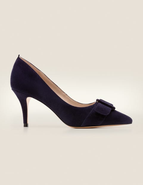 Renee Mid Heels - Navy Renee Mid Heels - Navy