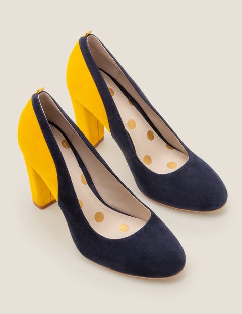 Cathy Pumps - Navy/Safrangelb Cathy Pumps - Navy/Safrangelb