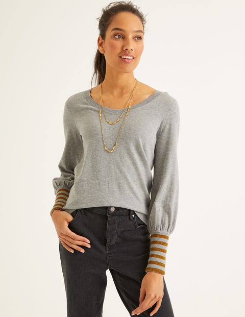 Scallop Longline Necklace - Gold Metallic Scallop Longline Necklace - Gold Metallic