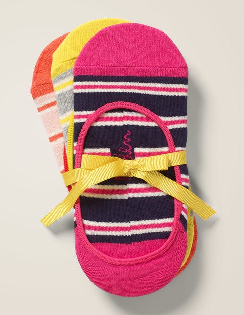 Three Pack Secret Socks - Multi Stripe Three Pack Secret Socks - Multi Stripe
