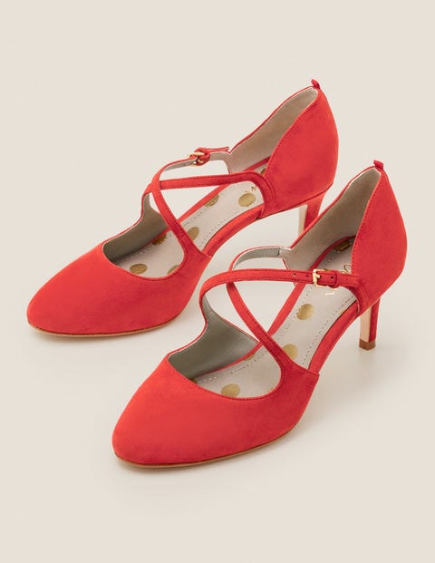 Vanessa mittelhohe Pumps - Signalrot Vanessa mittelhohe Pumps - Signalrot