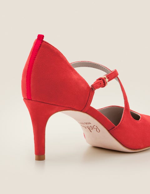 Vanessa mittelhohe Pumps - Signalrot Vanessa mittelhohe Pumps - Signalrot