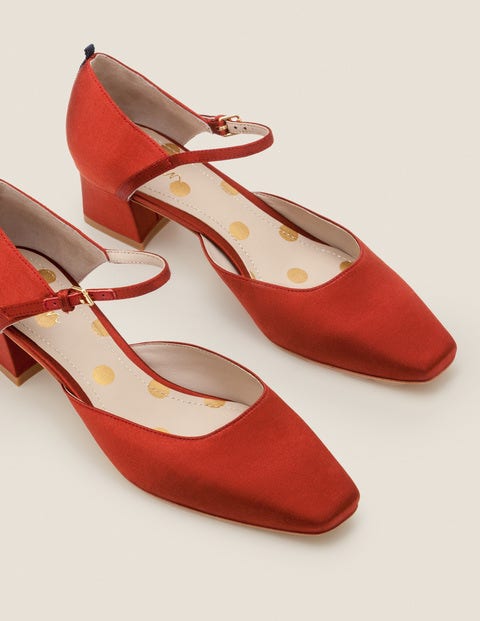 boden red sandals