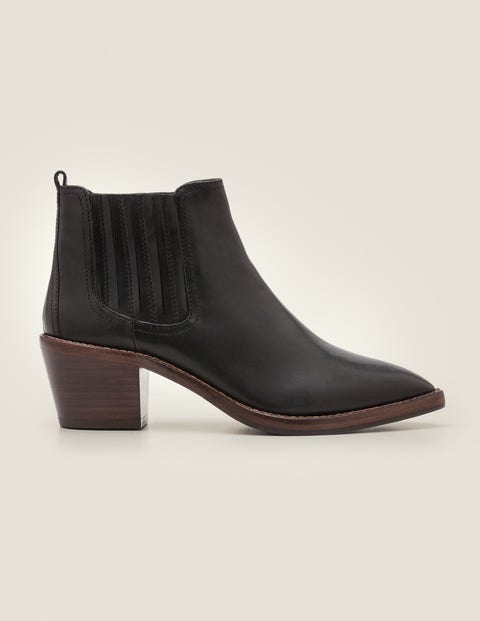 boden black ankle boots