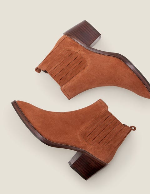 Burwell Ankle Boots - Tan Burwell Ankle Boots - Tan