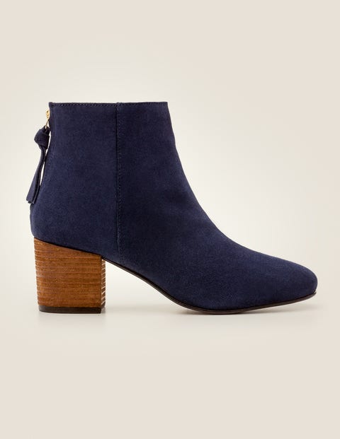 Overton Ankle Boots - Navy Overton Ankle Boots - Navy