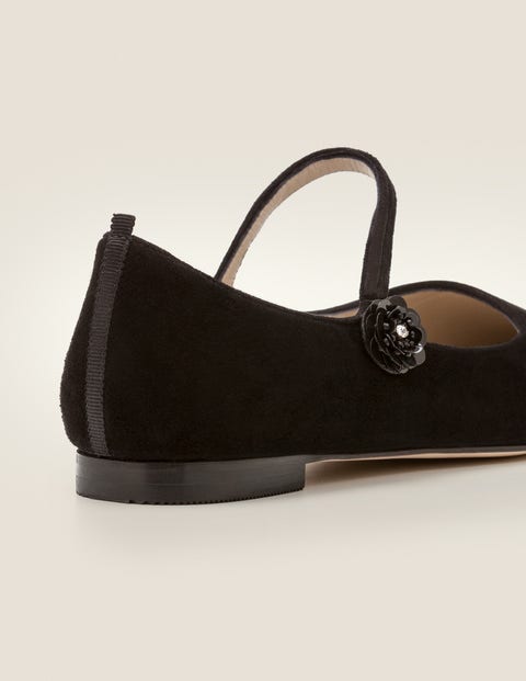 Hallie Embellished Flats - Black Hallie Embellished Flats - Black