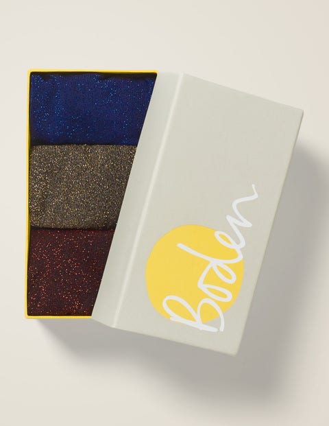 Glitzernde Socken Im 3Er-Pack - Glitzernd, Bunt Glitzernde Socken Im 3Er-Pack - Glitzernd, Bunt