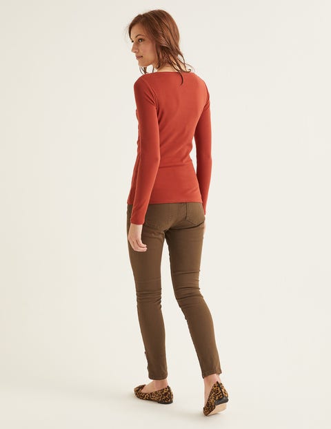 Essential Boatneck - Conker Essential Boatneck - Conker