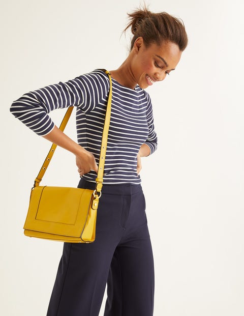Essential Boatneck - Navy/ Ivory Essential Boatneck - Navy/ Ivory