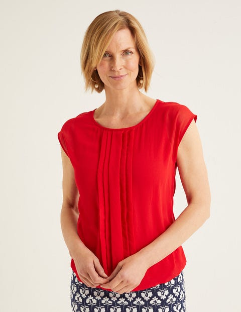 Dakota Jersey Top - Post Box Red Dakota Jersey Top - Post Box Red