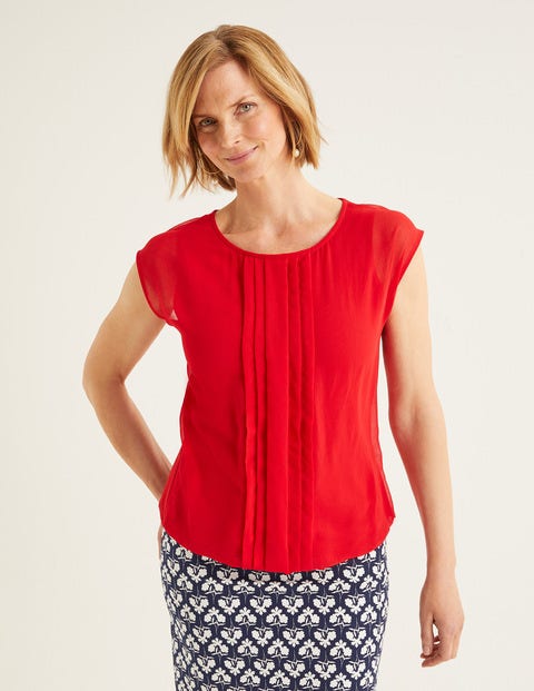 Dakota Jersey Top - Post Box Red Dakota Jersey Top - Post Box Red