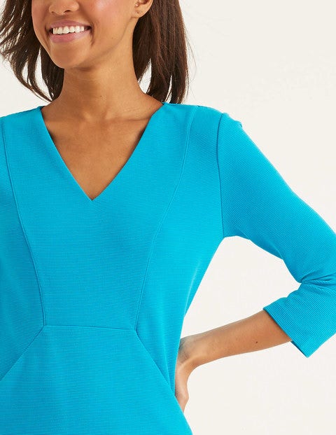 Bronte Jersey Dress - Blue Lagoon Bronte Jersey Dress - Blue Lagoon