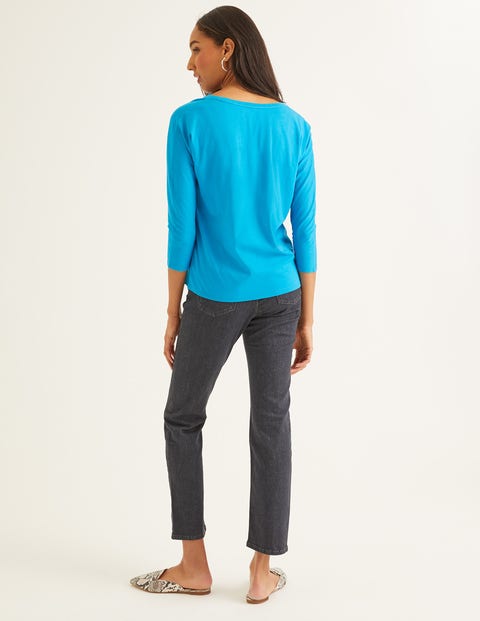 Supersoft Relaxed Voop Tee - Blue Lagoon Supersoft Relaxed Voop Tee - Blue Lagoon