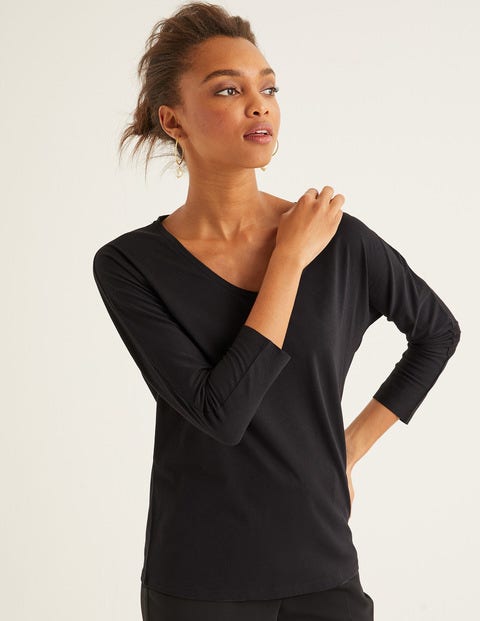 Supersoft Relaxed Voop Tee - Black Supersoft Relaxed Voop Tee - Black