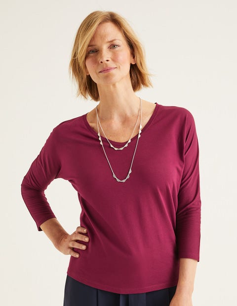 Supersoft Relaxed Voop Tee - Ruby Ring Supersoft Relaxed Voop Tee - Ruby Ring