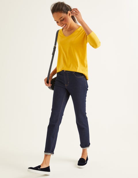 Supersoft Relaxed Voop Tee - Saffron Supersoft Relaxed Voop Tee - Saffron