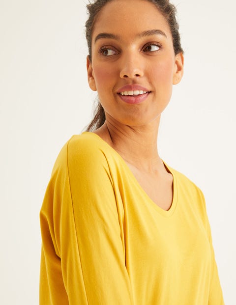 Supersoft Relaxed Voop Tee - Saffron Supersoft Relaxed Voop Tee - Saffron
