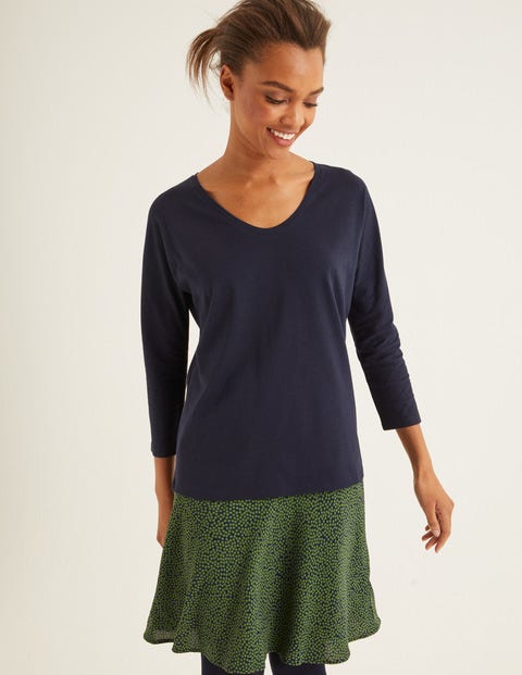 Supersoft Relaxed Voop Tee - Navy Supersoft Relaxed Voop Tee - Navy