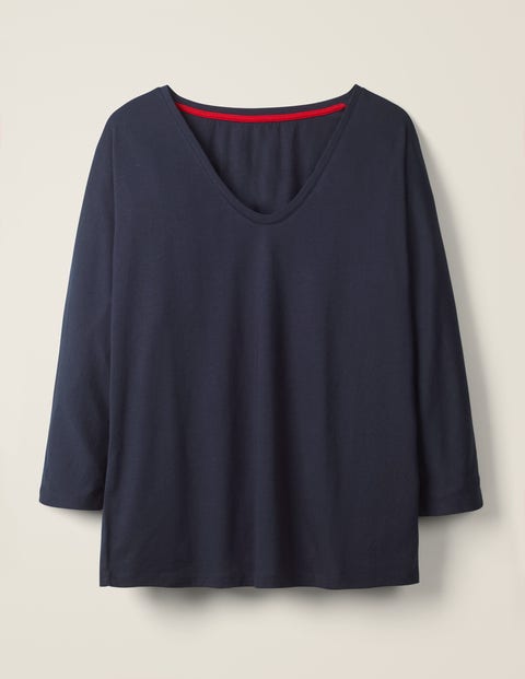 Supersoft Relaxed Voop Tee - Navy Supersoft Relaxed Voop Tee - Navy