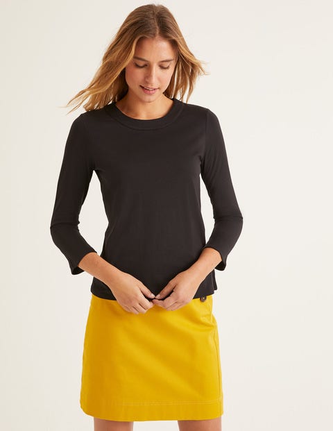 Althea Jersey Top - Black Althea Jersey Top - Black