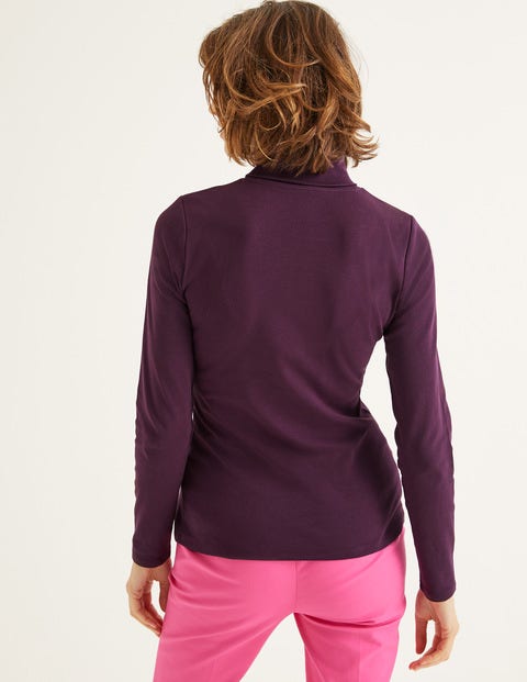 Essential Roll Neck - Fig Essential Roll Neck - Fig